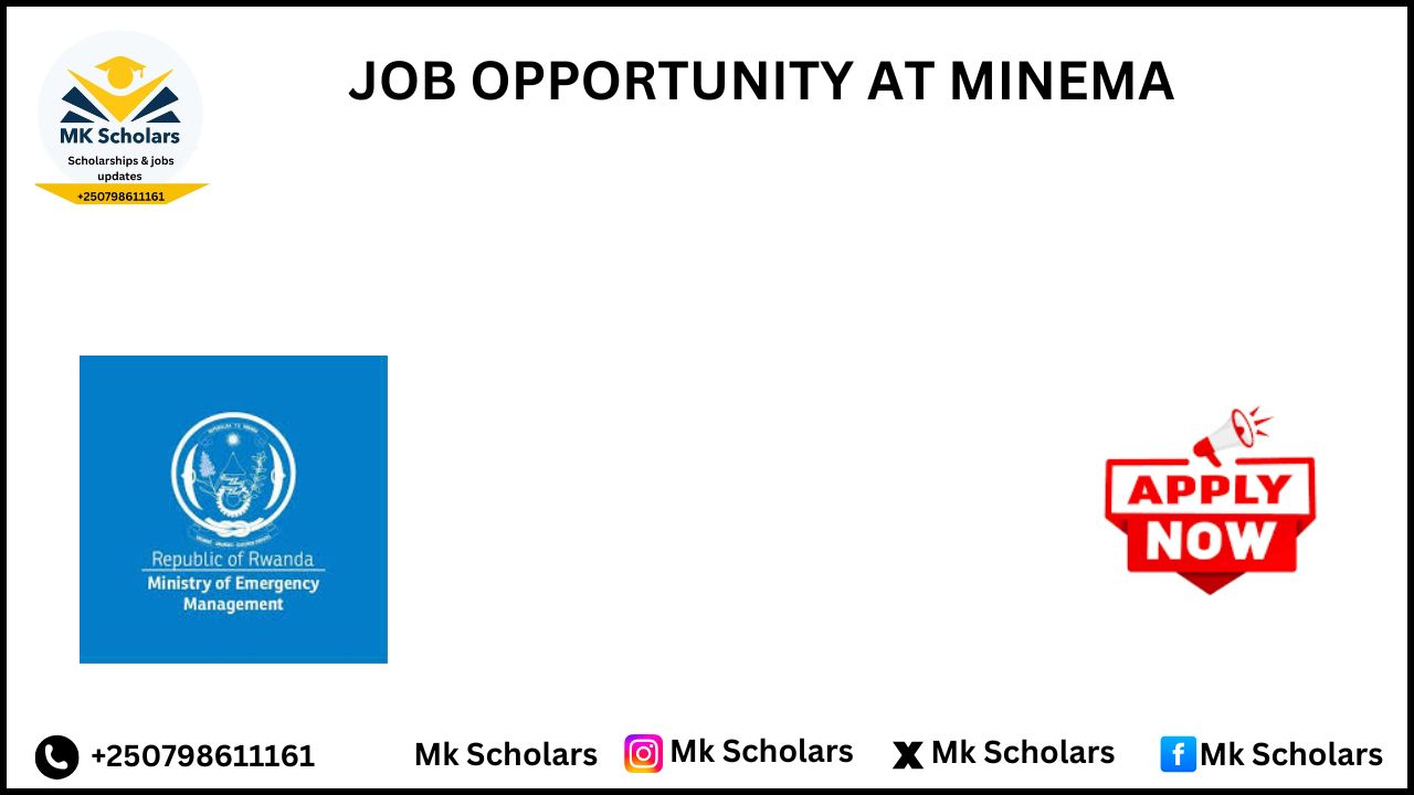 JOB OPPORTUNITY AT MINEMA